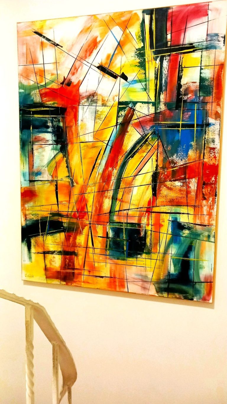 Ölgemälde auf Leinwand, Titel Kamel Ölgemälde auf Leinwand, Titel Kamel