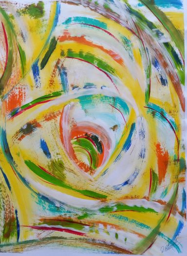 Feuerwerk Feuerwerk 50 x 65 cm 600.- Euro