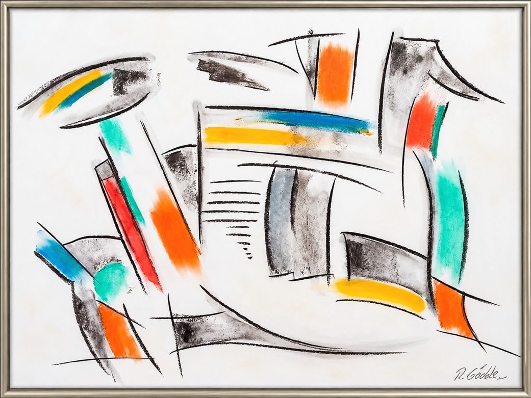 „Auf dem Wasser“ – R. Gödde

Ein ausdrucksstarkes Zusammenspiel von Farbe, Form und Bewegung.

Das abstrakte Kunstwerk „Auf dem Wasser“ best