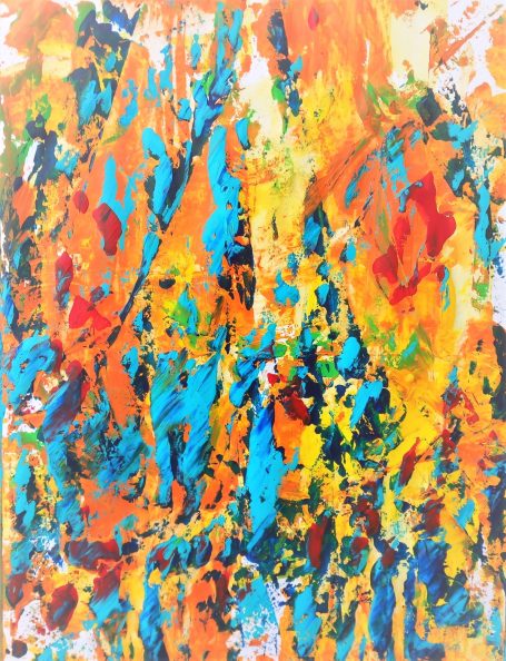 Moderne Kunst, abstrakte Malerei