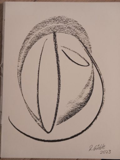 Kohlezeichnung 35 x 27
